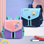 New Cartoon Children's Backpack Horizontal Burden Relief Spine Protection Primary School Student Schoolbag BG6818