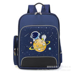Primary School Student Schoolbag New Cartoon Children's Load Reducing Schoolbags boys and girls bag