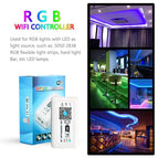 RGB WiFi Controller DC12V 24V 12A 3CH Dimmer Smart APP Timing Switch Music Mode Voice Control for LED Color Light Strip Bar Lamp