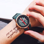 Guou 8192 Big Dial Watch Neutral Fashion Trend Men's Quartz Watch Student Versatile Calendar Silicone Couple Watch
