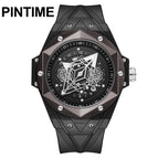 Pintime men's watch New Compass Watch Fashion Personality Quartz Business casual Watch 9947