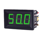 0.56inch Mini Digital Voltmeter Ammeter DC 100V 10A Voltmeter Current Meter Tester Blue+Red Dual LED Display Green Red Yellow