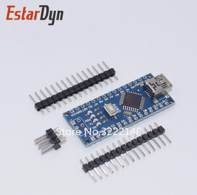 100PCS Nano 3.0 ATMEGA328P controller compatible with for nano CH340 USB driver 16Mhz NO CABLE