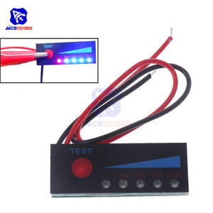 1S 2S 3S 4S 5S 6S 7S 4.2V -29.4V Lithium Battery Capacity Indicator Battery Power Display Board Tester Li-po Li-ion Pack LED