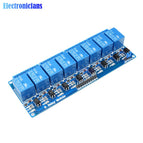 1pcs 5V 12V 1 2 4 6 8 Channel Relay Module With Optocoupler Relay Output 1 2 4 6 8 Way Relay Module Expansion Board for arduino