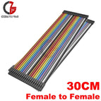 40 Pin Dupont Cable 10CM 20CM 30CM Male to Male to Female to Female Dupont Line Breadboard Jmper Wire Connector for Arduino DIY