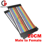 40 Pin Dupont Cable 10CM 20CM 30CM Male to Male to Female to Female Dupont Line Breadboard Jmper Wire Connector for Arduino DIY