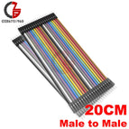 40 Pin Dupont Cable 10CM 20CM 30CM Male to Male to Female to Female Dupont Line Breadboard Jmper Wire Connector for Arduino DIY