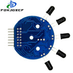 5 Way Flame Sensor Module 5 Road Digital Analog Signal Dual Output Fire Detection Sensor Module for arduino DIY Kit