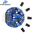 5 Way Flame Sensor Module 5 Road Digital Analog Signal Dual Output Fire Detection Sensor Module for arduino DIY Kit