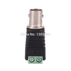 5pcs Coax Cat5 Cat6 CCTV Coaxial Camera BNC Female Jack Video Balun Connector Connectors plug