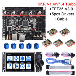 BIGTREETECH SKR V1.4 Control Board/SKR V1.4 Turbo 32Bit+TFT35 V3.0+BLtouch+TMC2209 TMC2208 3D Printer Parts SKR V1.3 MKS GEN L