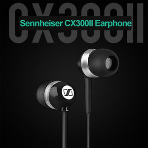 Sennheiser CX300II Deep Bass Earphones 3.5mm Wired Stereo Music Headset Sport Earbuds Precision HIFI Headphone for iPhone Androd