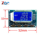 Signal Generator PWM Pulse Frequency Duty Cycle Adjustable Module LCD Display 1Hz-150Khz 3.3V-30V PWM Board Module