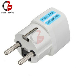 US UK AU Universal To EU Power Converter Charger Adapter Home Wall Plug Travel