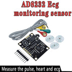 WAVGAT Ecg module AD8232 ecg measurement pulse heart ecg monitoring sensor module kit for Arduino UNO R3