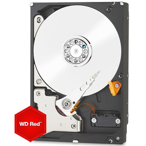 Western Digital WD Red NAS Hard Disk Drive 4TB - 5400 RPM Class SATA 6 GB/S 64 MB Cache 3.5-Inch for Decktop Nas