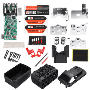 M18 Lithium Battery Plastic Case Charging Protection Circuit Board PCB For Milwaukee 18V 3.0Ah 9.0Ah Battery Box Sell Housing wholesale bulk price