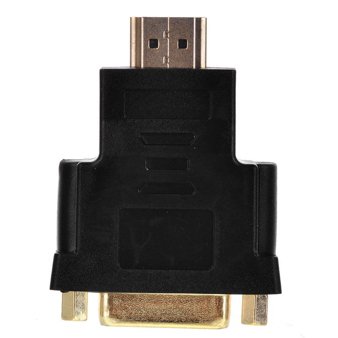 Gold Plated DVI 24+1 Female to HDMI Male Adapter