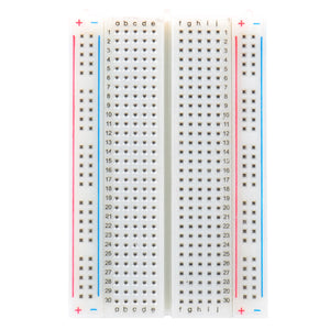 400 Tie Points Prototype Solderless Breadboard - White