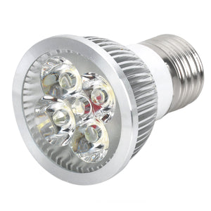 E27 4W 360LM 5500K Cold White Spot Light 4-LED Cup Bulb (AC 85~265V)