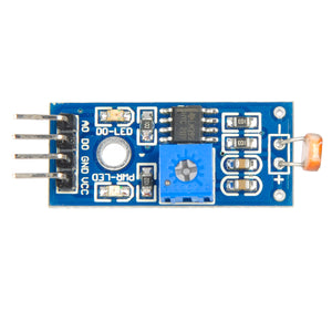 Photo Resistor Sensor Module for DIY - Blue + Black