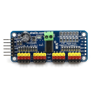 16-CH Servo Motor Controller/PWM Servo Driver Board for Arduino Robot