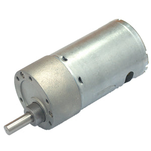 37GB-545 High Torque Precise DC 12V 380rpm Gear Motor - Silver