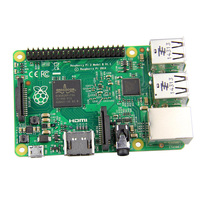 Raspberry Pi 2 Model B ARM Cortex-A7 Quad Core CPU 900MHz 1GB RAM