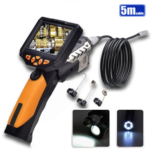 Teslong NTS200 3.5" LCD Inspection Camera 1W LED 8.2mm Borescope (5m)