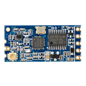 HC-12 SI4463 Wireless MCU Serial Port Module w/ Spring Antenna - Blue