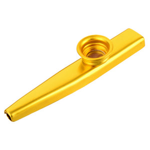 Kazoo Musical Instrument for Guitar & Ukulele Accompaniment - Golden