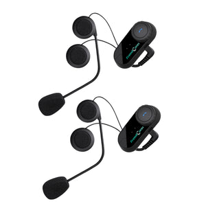 FreedConn Motorcycle BT Interphone - Black (EU Plug / 2PCS)