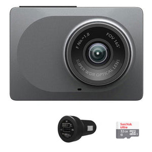 Xiaomi Yi ADAS Youth Version 2.7" 1296P Car DVR Recorder + 32GB TF