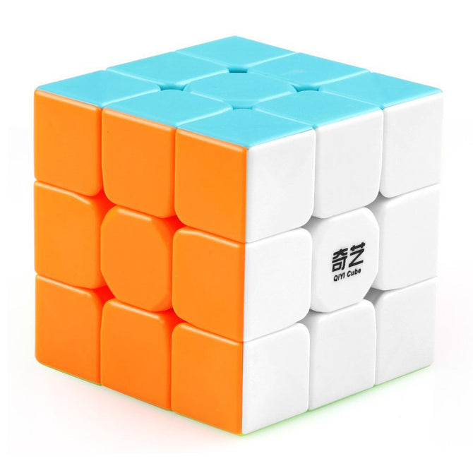 QiYi Warrior Speed Cube 3x3 Smooth Magic Cube Puzzles Toys - 57mm