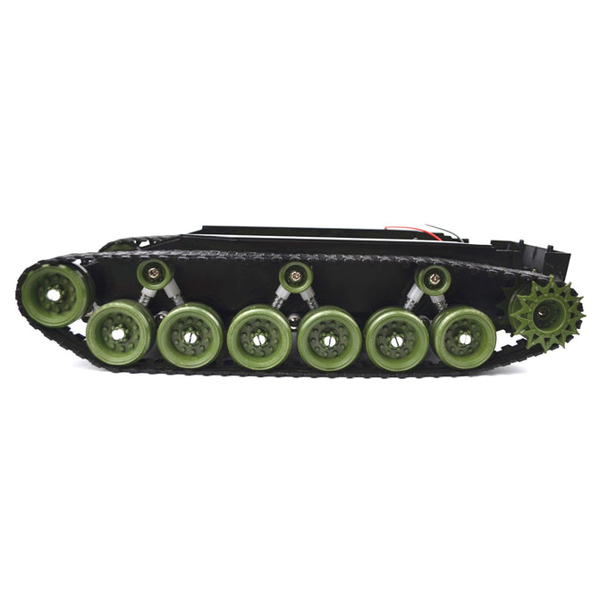 SINONING Shock Absorption Damping Balance Tank Robot Chassis Platform High Power Remote Control DIY Toy for Arduino Green