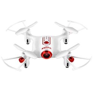 SYMA X20W Mini Drone Wi-Fi Camera FPV Real Time RC Drone Quadcopter 2.4GHz 4CH 6-aixs Gyro Aircraft - White