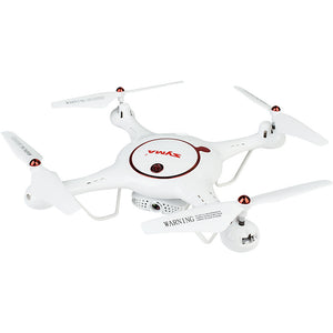 SYMA X5UW-D FPV RC Drone Folding RTF Quadrocopter with WiFi Camera - White + Red