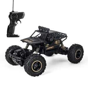 Alloy Four-Wheel Drive RC Car Climbing Dirt Bike Buggy Radio Remote Control High Speed Racing Car Model Toys For Kids