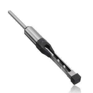 ZHAOYAO 16mm Square Hole Mortiser Drill Bit, Mortising Chisel Woodworking Electric Drill Tool