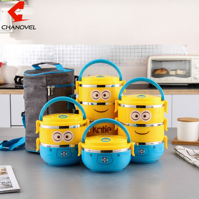 Lunch Boxes Kids Cartoon, Plastic Lunch Containers