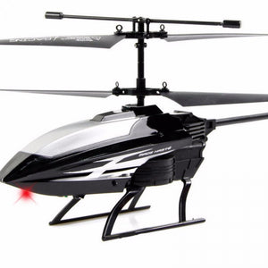 RC Helicopter 2 Channel Mini RC Drone With Crash Resistant RC Toys For Boy Kids Gift Red White Black Black