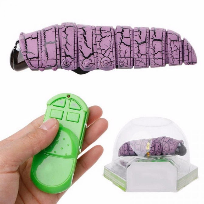 New Arrival Gags Practical Jokes Funny Gadgets Remote Control Bionic Worm Plastic Toys For Children Fun Toys Multicolor