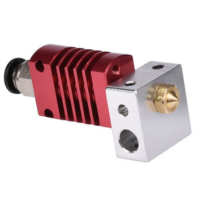 ESAMACT 3D Full Metal J-head Hotend Remote Wade Extruder Kit CR8/CR10 for CR-10 CR-10S 3D V6 - Red