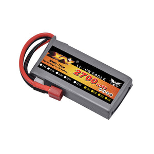 RC Lipo Battery 2S 7.4V 2700mah 20C Max 40C for Wltoys 12428 12423 1:12 RC Car Spare parts