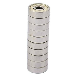 BTOOMET 627Z\ZZ 7mmx22mmx7mm Double Shielded Miniature Deep Groove Ball Bearing - 10pcs