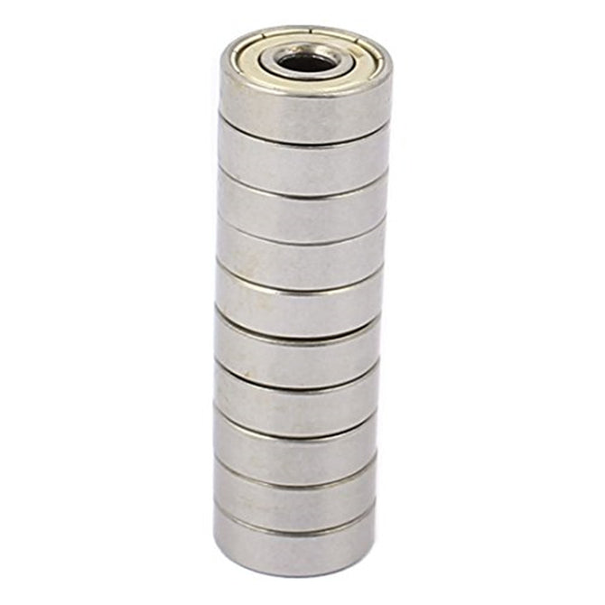 BTOOMET 627Z\ZZ 7mmx22mmx7mm Double Shielded Miniature Deep Groove Ball Bearing - 10pcs