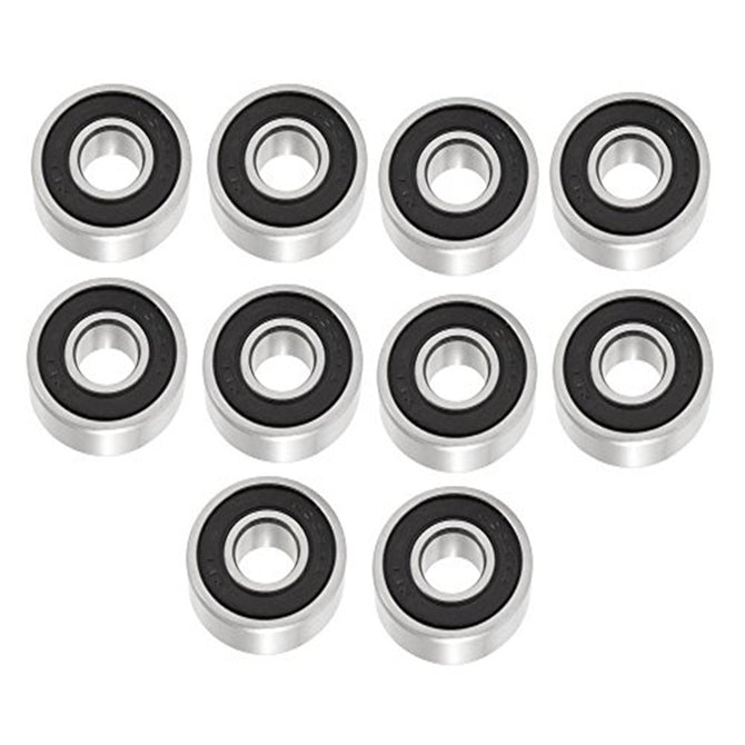 BTOOMET 10Pcs 6000RS\2RS 26mm x 10mm Metal Shielded Deep Groove Ball Bearing Wheel