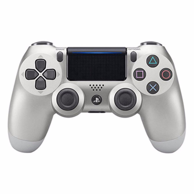 Wireless Bluetooth Game Controller For Sony PS4 PlayStation 4 Controller For Dual Shock Vibration Joystick Gamepad Silver