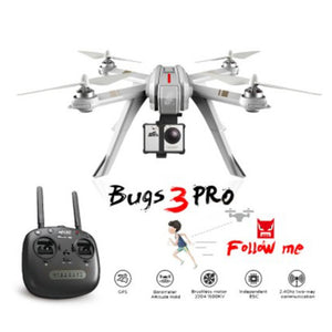 MJX B3 PRO RC Drone Quadcopter Dual GPS Follow Me Mode One-key Auto Return Brushless Motor Can Lift  C6000 Camera White